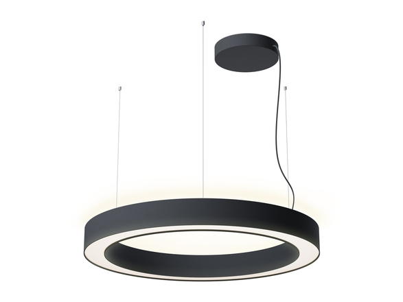 LED2 3276473CSTW Závěsné svítidlo SATURN SLIM II 80 P/N-Z, B CASAMBI TW 80W (50+30) 2700K-4000K černá