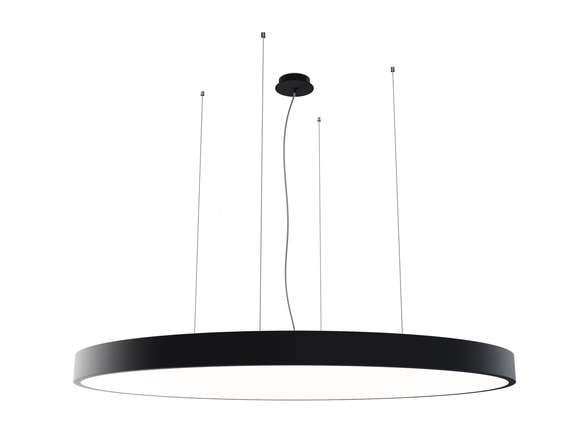 LED2 3276773D Závěsné svítidlo MONO SLIM 100 P-Z, B DALI/PUSH 115W 2700K/3000K/4000K černá