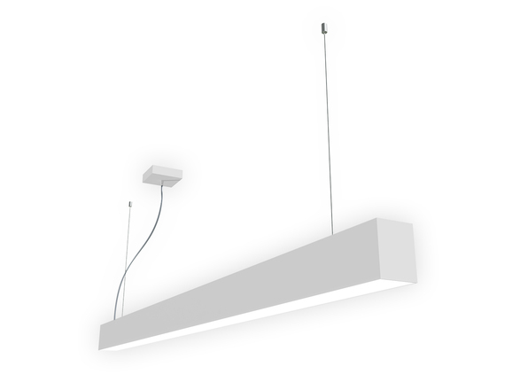 LED2 3314351CSTW Závěsné svítidlo LINO II 150 P-Z, W PRISMA 49W CASAMBI TW 3CCT 3000K/3500/4000K bílá