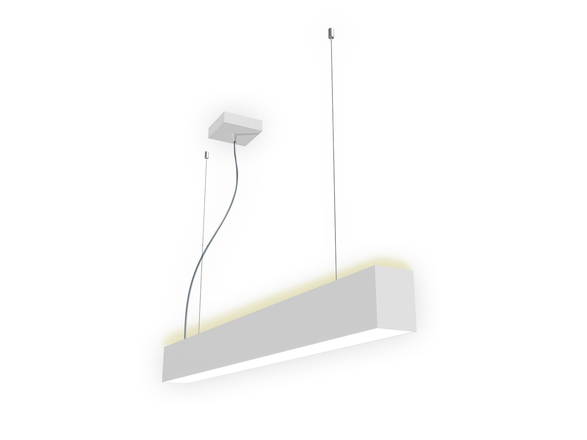 LED2 3314851 Závěsné svítidlo LINO II 90 P/N-Z, W PRISMA 18-24W 3CCT 3000K/3500/4000K UGR bílá