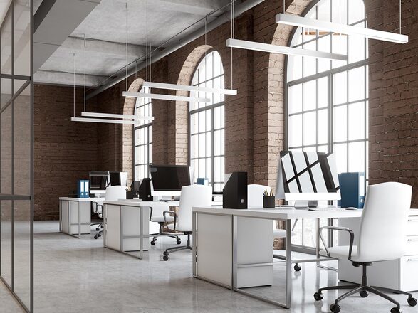 LED2 3314951DT Závěsné svítidlo LINO II 120 P/N-Z, W TRIAC 32W 3000K/3500K/4000K UGR bílá