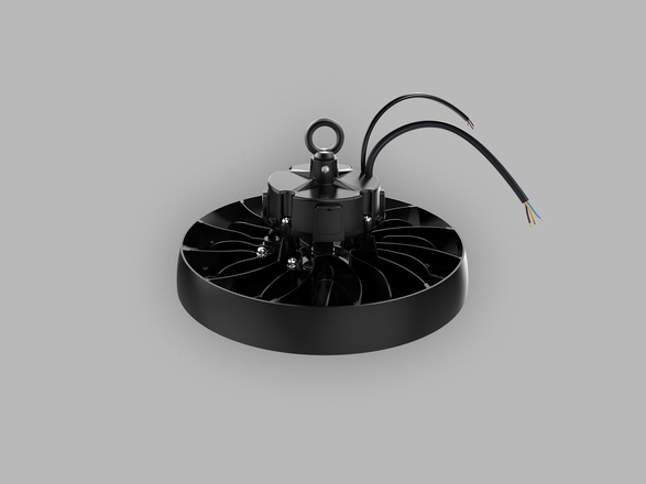 LED2 3450153DA Závěsné svítidlo HBAY II 31 100-200W 0-10V 4000K/5000K černá
