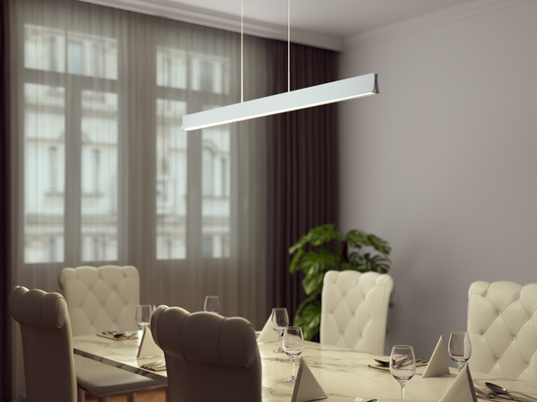 LED2 3580133CS Závěsné svítidlo HELA P/N-Z, B CASAMBI 39W 3000K UGR černá