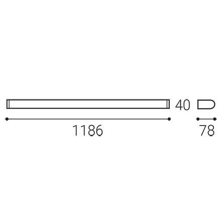 LED2 4070955CSTW Nástěnné svítidlo TONDA 120 CASAMBI TW 24W 3000K-4000K chrom