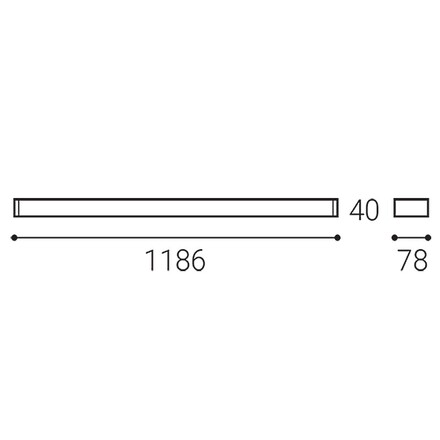 LED2 4071055 QUADRA 120 24W 3000K/4000K