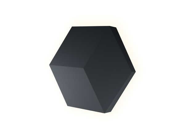 LED2 4580273 Nástěnné svítidlo HEXO, B 5W 2700K/3300K/4000K černá