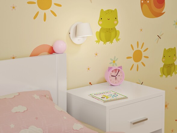 LED2 4580323 Nástěnné svítidlo KOTO, B 6W 2700K černá