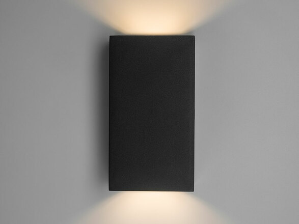 LED2 5100434D Nástěnné venkovní svítidlo BLOCK, A DALI/PUSH DIM 6W 3000K antracit
