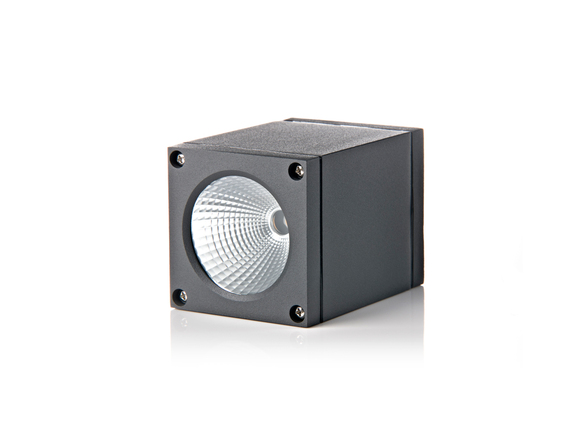 LED2 5130334D Venkovní stropní svítidlo KUBO, A DALI/PUSH 6W 3000K antracit