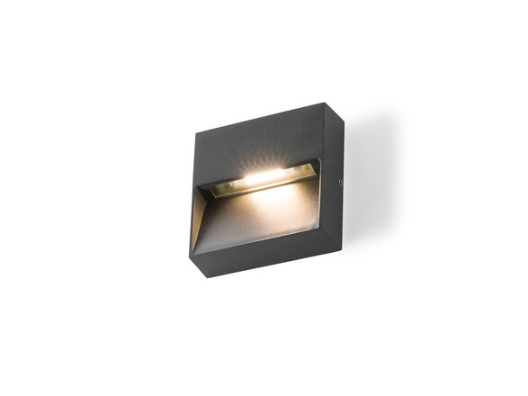 LED2 STEP ON Q S, A NÁSTĚNNÉ ANTRACITOVÉ IP54 5130534