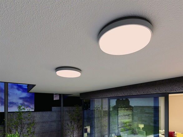 LED2 LUNA L, A STROPNÍ ANTRACITOVÉ IP54 5130734