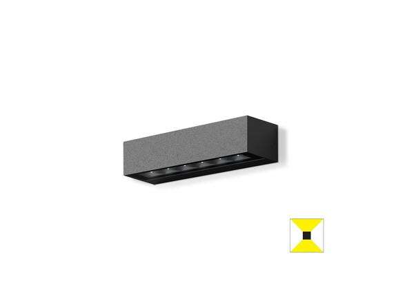 LED2 5131434 BENO 2, A 12 3000K NÁSTĚNNÉ ANTRACIT