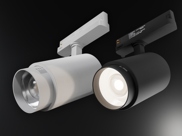 LED2 6095343 Lištové svítidlo LEON, B 12-35W 4000K černá