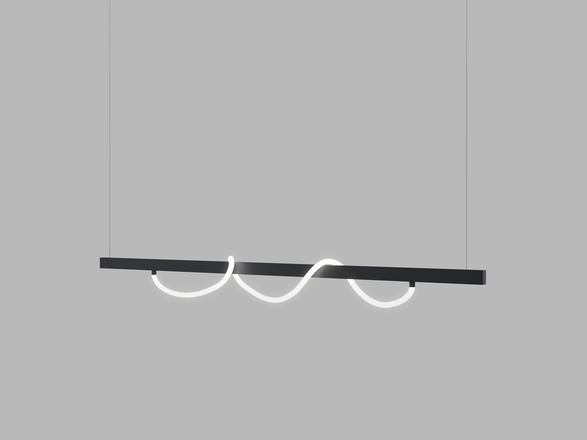 LED2 6301343 Lištové svítidlo MAG HOSE 200, B 32W 4000K černá