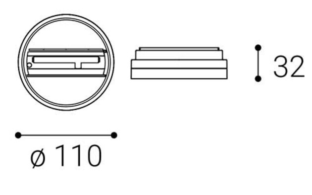 LED2 6361503 ECO TRACK adaptér, B