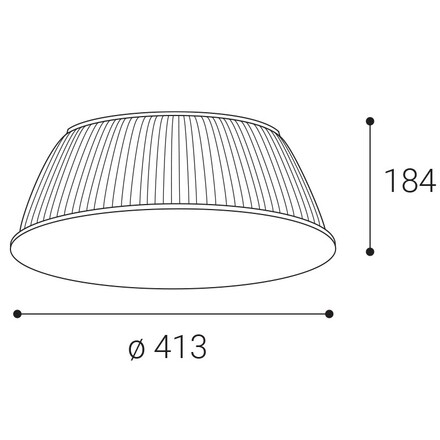 LED2 6459700 HBAY PRO PC REFLECTOR čirá