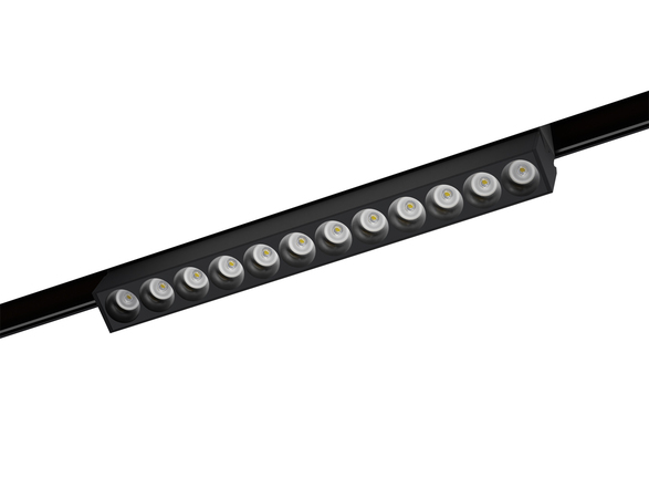 LED2 6480753DTW Lištové svítidlo MAGLASER II TILT, B DALI TW 12W 3000K-4000K UGR černá