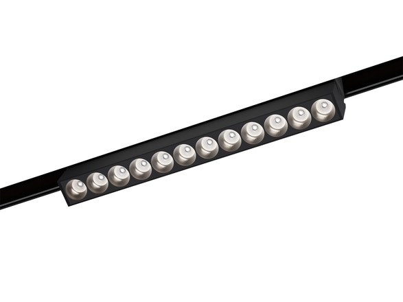 LED2 6482253 Lištové svítidlo MAGLASER III TILT, B 12W 3000K/3500K/4000K UGR černá