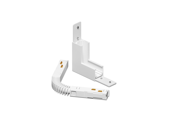 LED2 6529601 MAG II LOW CORNER-V, W DALI bílá