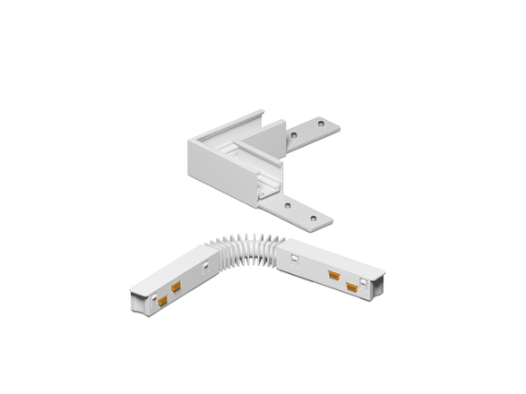 LED2 6529701 MAG II LOW CORNER-H, W DALI bílá