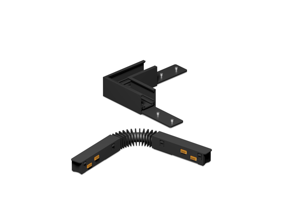 LED2 6529703 MAG II LOW CORNER-H, B DALI černá