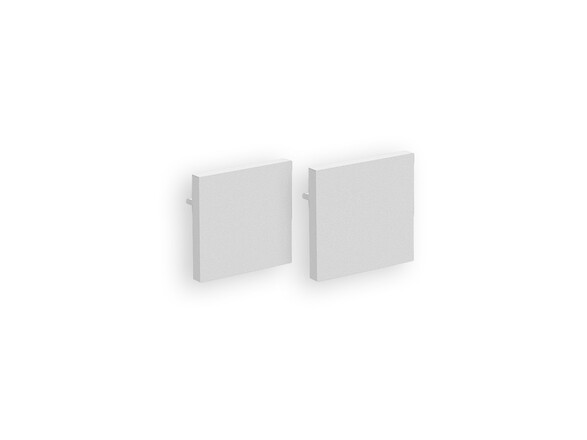 LED2 6529801 MAG II LOW END CAP, W bílá koncovka