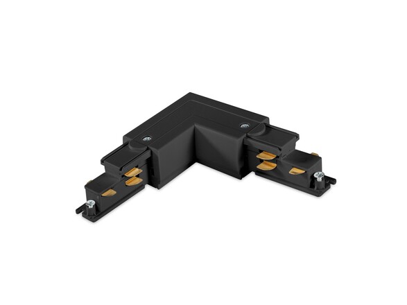 LED2 7360803 ECO TRACK levá L-spojka s napájením, B DALI černá