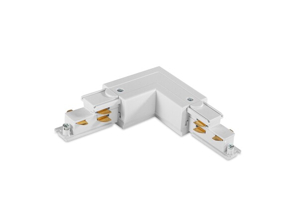 LED2 7360901 ECO TRACK pravá L-spojka s napájením, W DALI bílá