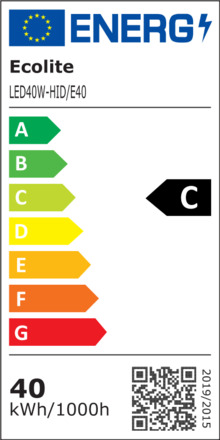 Ecolite LED zdroj E40 40W 3000K 7200lm IP65 LED40W-HID/E40/3000