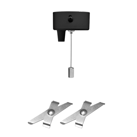 Ecolite LED závěsné sv. linear 50W, 180cm, 5500lm, 4000K, černá LN5070-50W/CR