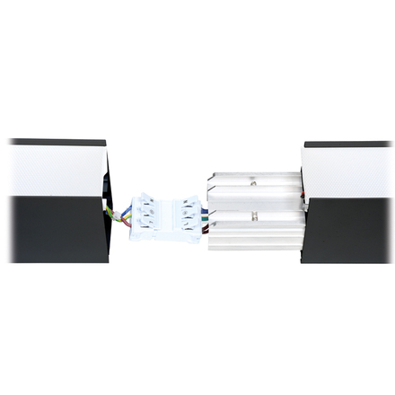 Ecolite LED závěsné sv. linear 50W, 180cm, 5500lm, 4000K, černá LN5070-50W/CR