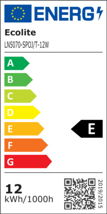Ecolite LED spoj T linear 12W, 1320lm, 4000K,bílá LN5070-SPOJ/T-12W/BI