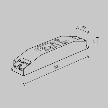 MAYTONI LED driver Flarity 60-220-240-24-G2