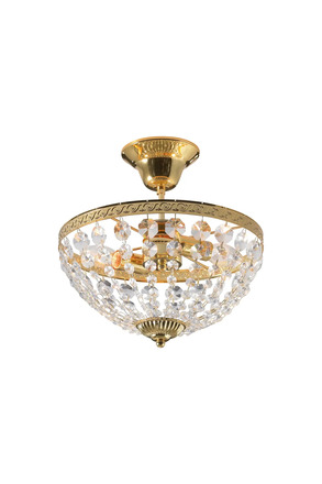 Markslöjd Hanaskog stropní svítidlo zlaté 30 cm