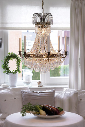 Markslöjd Läckö lustr staromosaz 57 cm