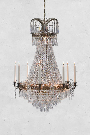 Markslöjd Läckö lustr staromosaz 66 cm