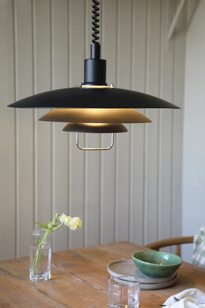 Markslöjd Kirkenes závěsné svítidlo černé