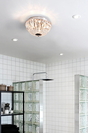 Markslöjd Estelle kříšťálové stropní svítidlo chrom