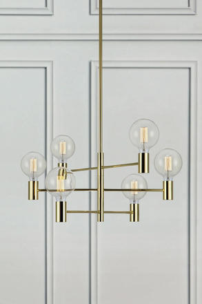 Markslöjd Capital závěsné svítidlo mosazné