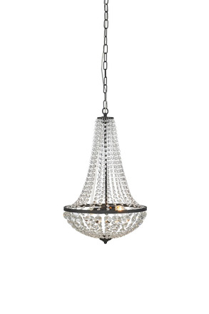 Markslöjd Gränsö lustr černý 40 cm