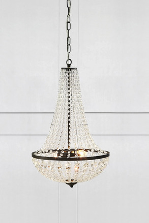 Markslöjd Gränsö lustr černý 40 cm