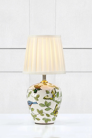 Markslöjd stolní lampa Mansion se vzorem 33 cm