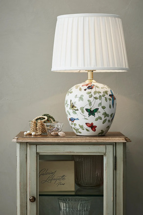 Markslöjd stolní lampa Mansion se vzorem 48 cm