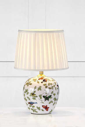 Markslöjd stolní lampa Mansion se vzorem 48 cm