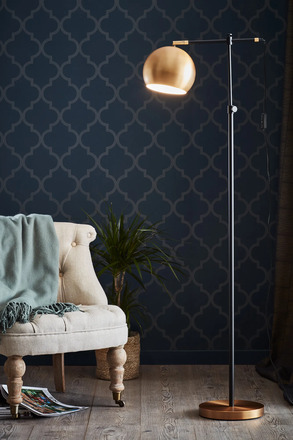 Markslöjd Chester stojací lampa bronz