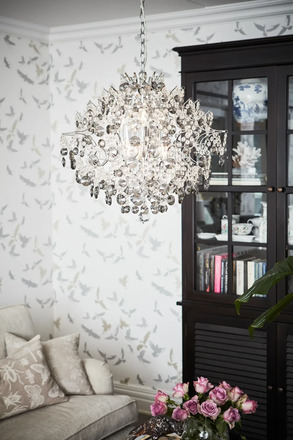 Markslöjd Hidden Gem lustr chrom 56 cm