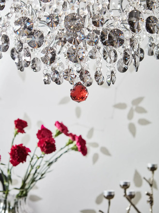 Markslöjd Hidden Gem lustr chrom 56 cm