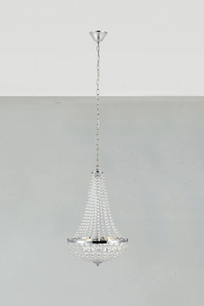 Markslöjd Gränsö lustr chrom 40 cm do koupelny