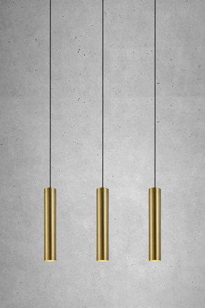 Markslöjd Ruben závěsné svítidlo mosazné