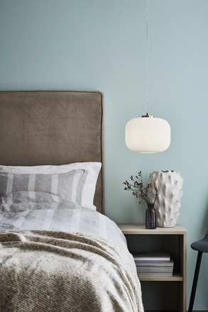 Markslöjd Sober závěsné svítidlo mosazné/bílé